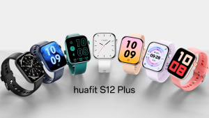 【New】Aolon Huafit S12 S12Plus smartwatch with 2.04" IPS full-screen display 300mAh battery 5-day use sleep monitoring.
