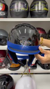 Nón Bảo Hiểm NAPOLI kiểu Nhật Ốp Tai Da /Bảo Hành 12 Tháng