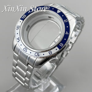 44mm GS Case High-quality Sport Collection Watch Case For NH34 NH35 NH36 4R35 Movement Mechanical Watch Accessories Modified DIY