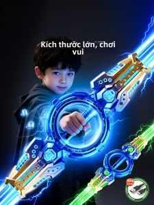 Đồ Chơi Kiếm Đèn Dưỡng Triển Hai Chiều Cho Trẻ Em