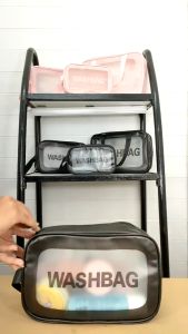 Tas Kosmetik Transparant Pouch Travel Make Up Bag Organizer Dompet Kosmetik Toiletry Waterproof Washbag Cosmetic Bag Pouch