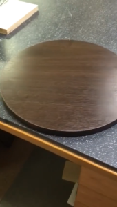 Round Shape Board Melamine and OSB Thickness Up To 16mm Top Decoration Platform