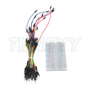 MB-102 Breadboard 400 830 Points Solderless PCB Bread Board Jumper Wire Cable Prototype Board DIY for Arduino Kit