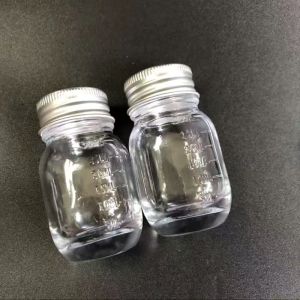 Hộp Thuốc Thủy Tinh Hộp Thuốc Viên Nang Thuốc Bột Thuốc Hộp Phân Chia Không Rò Nước Có Thể Chia Vạch Lọ Thuốc.