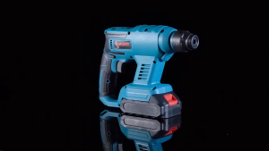 1000W Brushless Cordless Rotary Hammer Drill 100-240V Rechargeable Multifunction Impact Hammer Power Tool Compatible 18V Battery
