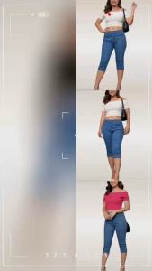 AUGUST BIG SIZE TOKONG HIGHWAIST MAONG STRECHABLE with pocket Design 3308