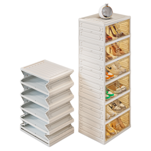ZHIFAN | Space-saving Wall-mounted Foldable Shoe Rack