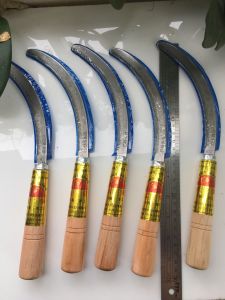 SET 5 LIỀM CÁN GỖ SIÊU BÉN CẮT DỪA CỎ VOI...