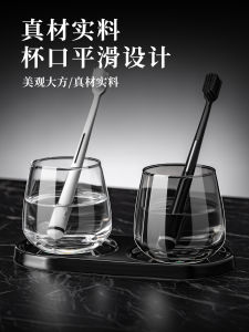 Cốc Đựng Nước Súc Miệng Bằng Thủy Tinh 2025 Mới Dành Cho Cặp Đôi Sang Trọng Cao Cấp Dùng Tại Khách Sạn Và Nhà Trọ