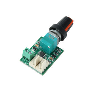 Bộ Điều Khiển Tốc Độ Động Cơ 4 Dây Hai Kênh DC 12-24V 1.5A Mô-đun Điều Chỉnh Tốc Độ Động Cơ Điện Áp Thấp Để Điều Khiển Quạt