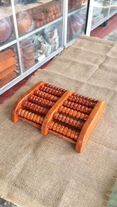 Bàn Lăn Chân Gỗ Dừa Massage Bấm Huyệt Lưu Thông Khí Huyết Thư Giãn Tại Nhà KIM TỨ - Mỹ Nghệ Hàng Chuẩn Loại 1