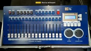 บอร์ดควบคุมไฟเวที KING KONG KK 256A Lighting Controller (แถม RACK 1 ใบ)