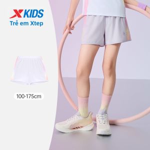 XTEP | Quần Thể Thao Nhanh Khô 5 Ngăn Cho Bé Gái