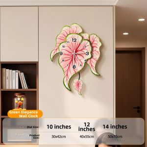 CTYLIGHTZ | Vintage Quiet No-Drilling Wall Clock For Living Room