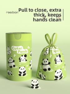 ReeDoon | Heavy-duty Drawstring Trash Bag for Home Kitchen Office Dorm