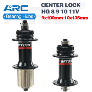 ARC-Mountain Bike Hub Center Lock 4 Sealed Bearing Hub 9x100mm 10x135mm CR-MO Steel Freehub Bicycle Hub HG 8 9 10 11V
