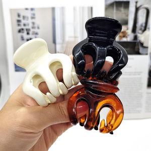 Korean Women Small Claw Clip Simple Solid Color Mini Hair Clips for Girls Hairpin Female Hairgrips Ponytail Hair Accessories