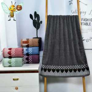 Handuk mandi katun 1 pcs 3 pcs 70 x 140 cm HEARTH handuk dewasa handuk premium