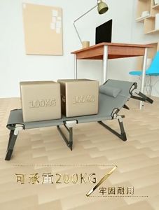 DANLE【Giao hàng miễn phí】giường ngủ có thể xếp lại được giường có thể gấp lại giường có thể gấp lại giường ngủ có thể xếp lại được Giường đơn nệm người lớn giường ngủ trưa ghế tựa giường văn phòng