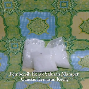 PEMBERSIH SALURAN MAMPET / CAUSTIC SODA Uk 100 Gram