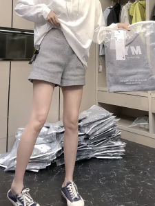 Quần Ống Rộng Chữ a Cạp Cao Mùa Hè 2025 Cho Nữ Quần Dài Thường Ngày Đa Năng Che Mông Thể Thao Giản Dị