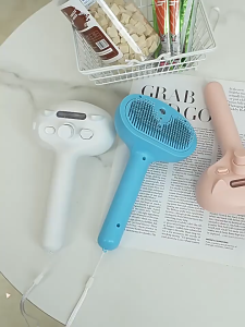 Steamy Cat Brush & Pet Grooming Comb: Remove Floating Hair Fluffs & Water Steam Styling for Dogs & Cats Accessories