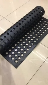 AKIRO MALAYSIA Anti-slip Floor Mat Restaurant Heavy Duty Floor Rubber Mat Thick Kitchen Rubber Drainage Mat Karpet Getah 防滑垫