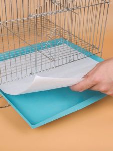 Disposable Bird Cage Liner Paper Parrot Poo Pad Absorbent Mat One Time Use Easy Clean Birdcage Accessories Excrement Tray