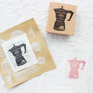 Wooden Stamp Cute Butterfly Knot Starry Sky Galaxy Rubber Stamp Retro Style DIY Scrapbooking Stamp Moodtape MZ