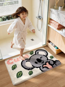 Thảm Phòng Tắm Thấm Hút Nhanh Thảm Phòng Tắm Chống Trượt Thảm Phòng Tắm Họa Tiết Hoạt Hình Thảm Phòng Tắm Bằng Vải Nỉ Thảm Phòng Tắm Dùng Tại Nhà