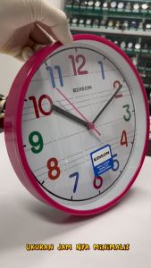 Jam Dinding Edison EQ 241 B12 Diameter 240mm 24cm