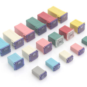 Bộ Fuses Ô Tô Vuông Chân Ngắn Chân Dài Khối Vuông 20A 30A 40A 50A 60A Hộp Đựng Fuses Điện Thẻ Fuses Thẻ Fuses Ô Tô