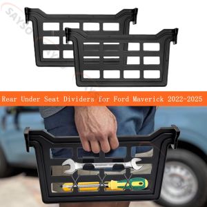 Rear Under Seat Dividers for Ford Maverick 2022-2025 Accessories Rear UnderSeat Storage Space Dividers Organizer Accessories (2