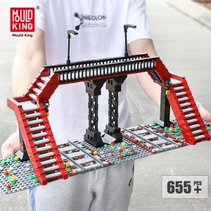 Mould King | China Railway Bridge Roller Coaster Scene Building Block Toy