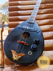 พิณโปร่งไฟฟ้า ขนาดกลาง 3สาย