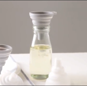 [ST-RT] Corong Silikon Lipat Serbaguna Minyak Air Portable Dapur Silicone Mini