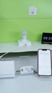 Tuya WiFi+RF433Mhz Smart Switch 1/2/3 Gang Push Button Panel Improvement Timer Module Supports Google Home Alexa