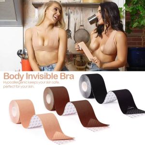 OKDEALS Push Up Breast Lift Tape Instant Breast Lift Chest Bandage Boob Tape Body Invisible Bra Women Cover