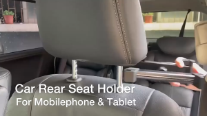 Car Headrest Tablet Phone Holder Back Seat Headrest Mount Flexible Adjustable 360 Degree Headrest Mount Bracket 汽车后枕支架