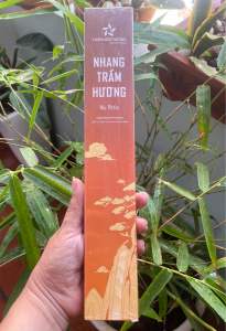 [100 cây] Nhang Trầm Thiên mộc hương Đại Cát Nhị Phẩm (8 năm) – Loại dài 30cm nhang sạch tốt cho sức khỏe