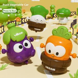 NUKied | Educational Push and Rock Vegetable Car Toy