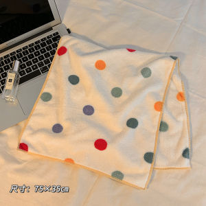 Khăn Tắm Vải Nhung San Hô Dày Dặn Mềm Mại Chống Rụng Lông Cho Người Lớn Mới 2025 Khăn Tắm Kẻ Sọc Cotton Nguyên Chất Hình Tròn