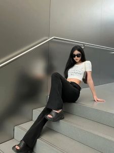 Dép Đế Dày Mùa Xuân 2025 Dành Cho Nữ Mới Về Đế Cao Gót Đế EVA Dép Đi Biển Thường Ngày Đế Phẳng Đế Cao Gót Bằng PU