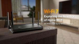 TP-Link Archer BE230 BE3600 WiFi 7 Wireless Dual Band EasyMesh Gigabit Router
