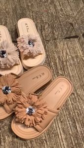 Sandal Wanita Terbaru/Sendal Wedges Jelly HYS 590/Sendal Selop karet Import Kekinian