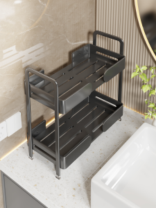 WUBUWEI | Bathroom Vanity Organizer Shelf