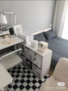 Kệ sách tổ ong 8 ô thiết kế đơn giản hiện đại chất liệu gỗ MDF cao cấp kệ sách để cạnh bàn làm việc