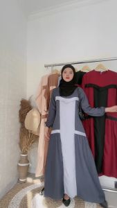 BAJU MUSLIM TURKEY ABAYA MAXI M L XL