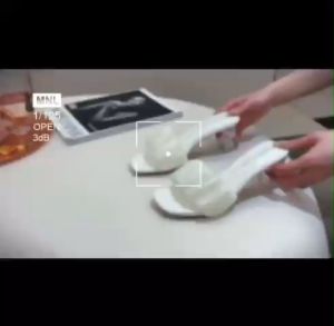 HOÀN TIỀN 15% - Dép guốc cao gót nữ quai nhún đế trụ 7p trong suốt siêu hot