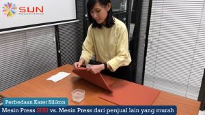 Karet Silikon Alas Mesin Press Kaos ukuran 40 x 50 cm - Silicon Rubber